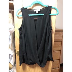 Michael Kors black flowy shirt